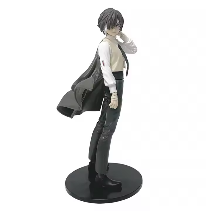 Figura De Acción Bungou Stray Dogs 22cm Dazai Osamu Y Nakahara Chuuya PVC Colección Modelo Muñeca Juguete Para Adultos - 1