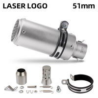 Accesorios De Motocicleta Universal En Acero Inoxidable Modificar Escape Project Muffler 51mm 60mm Para TNT125 GPR150 MT15 R25 XMAX125 250SR PCX - details 11