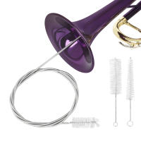 Kit De Limpieza Para Instrumentos Musicales Trumpet Con Cepillo De Limpieza De Nylon Cepillo De Cuerda Y Cepillo De Bocina Accesorios Para Instrumentos Musicales - details 0