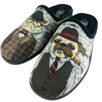 Zapatillas Flossy para Hombre, Diseño Ligero, Fabricadas en España, Suela Antideslizante - Modelo Sherlock Holmes - details 5
