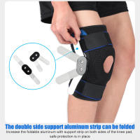 Prensa De Rodilla Profesional Con Estabilizadores Lateral Y Almohadillas EVA Alivio Del Dolor De Rodilla Para Correr Lesión De Menisco Tear ACL Artritis Alivio De Dolor Articular - details 5