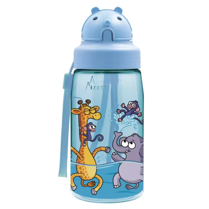 Botella POOL de tritan 450 ml con pajita de Laken - 1