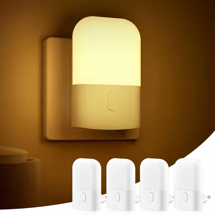 Interruptor De Luz Nocturna Con Sensor De Luz Automático LED Ajustable Para Dormitorio Y Escaleras Luz Noturna Para Niños - 1