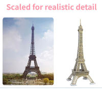 Modelo De Puzzle 3D DIY De Papel De Attraction Mundial Juguete Educativo Para Niños Desarrollo Inteligente Construcción Unisex - details 5