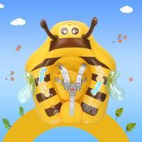 Nueva Actualización De La Flota Infantil De Sumbobo: Anillo Flotador Inflable Para Bebés Con Asiento Malla Seguro Y Suave En Color Amarillo Con Diseño De Abeja Juguete Divertido Para El Verano - details 3