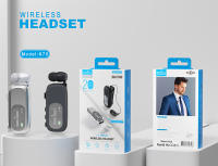 Auriculares Inalámbricos K75 Con Micrófono Lavalier Negocios Bluetooth 5.4 Pantalla LCD HD Cancelación De Ruido Tiempo De Música 20 Horas - details 0
