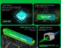 MOTHERBOARD MACHINIST B75 pro U5 CPU Kit Intel Core I5 3570 LGA 1155 Con DDR3 16GB 1600MHz RAM Y NGFF M.2 Para PC De Escritorio - details 1