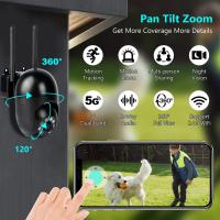 Cámara IP HD 3MP Con Seguimiento De Movimiento Wifi Dual Banda 2.4G/5G Seguridad Familiar Protección Instantánea Cámara CCTV Cercana - details 2