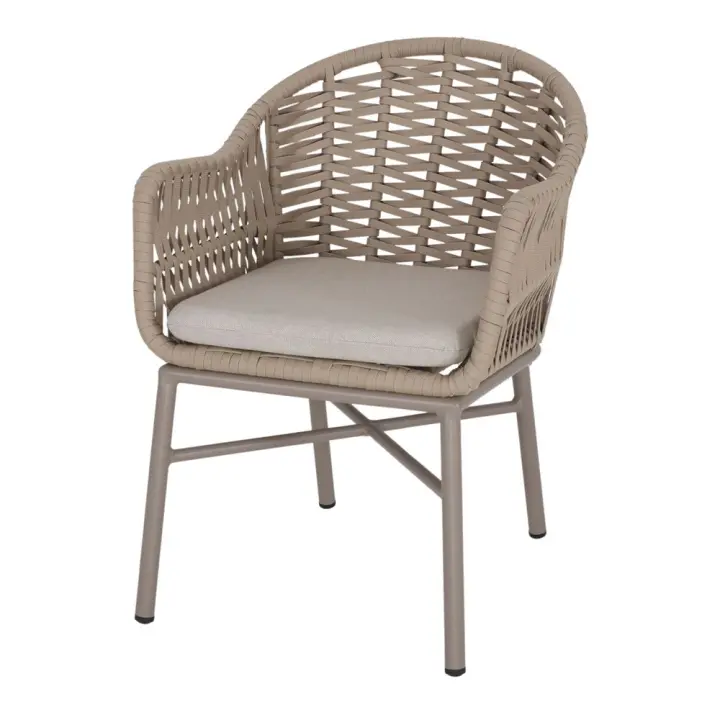 Silla De Metal Y Cuerda Armeny - Misterwils Furniture For Free Souls 58x80x62 - 1