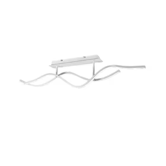 Lámpara de techo colgante LED Sinuo36 W Blanco 3666-65-102 Fabas Light - 1
