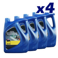 Pack 4 Aceite para cadenas de motosierra Eni - Agip 5L. Lubricante de engrase para cadenas | 4 Garrafas de 5 litros - details 1
