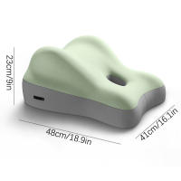 Cojín De La Cintura Ergonómico Para Adultos Almohada De Soporte Para Caminar Y Levantar Glúteos Almohada De Abdomen Cojín De Espalda Para Coche - details 9