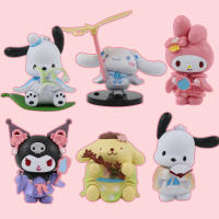Caja Sorpresa Kawaii Sanrio Figura De Acción Cinnamoroll Pochacco Kuromi Juguete De Anime Modelo Muñeca My Melody Regalos Para Niños Y Adultos - details 0