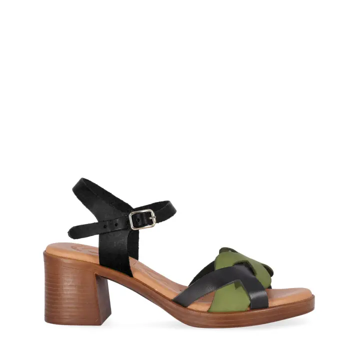 Chika10 Leather GOTICA 11 Sandalia de Tacón Kaki/Khaki - 1