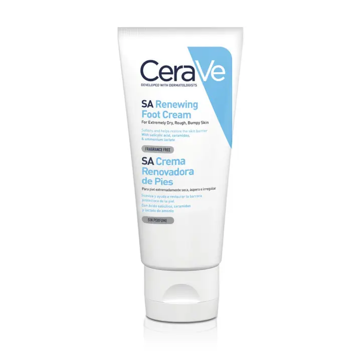 Cerave SA Crema de Pies Renovable con Ácido Salicílico 88 ml - 1