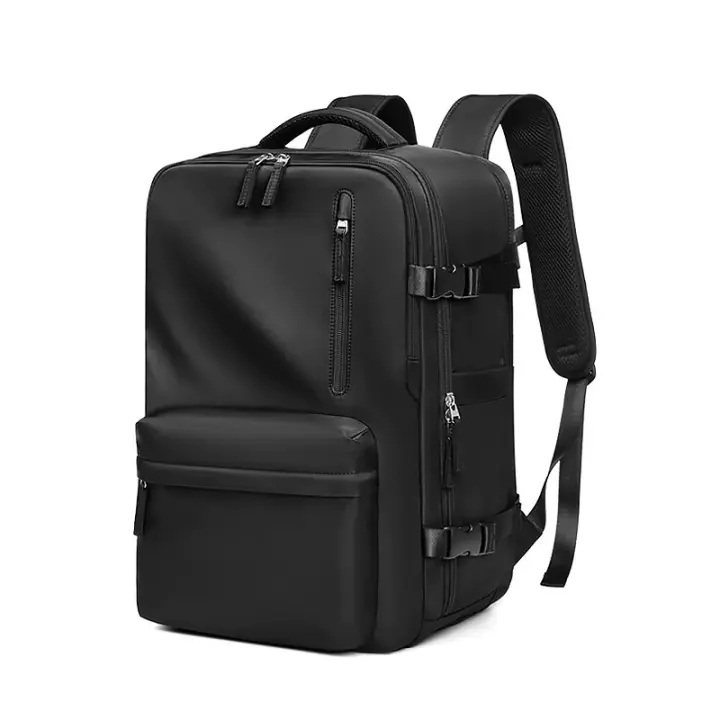 Mochila expandible para hombre, bolsa de aire, impermeable, para portátil de 16 pulgadas, bolsa de negocios, mochila de viaje, bolsa de lona - 1