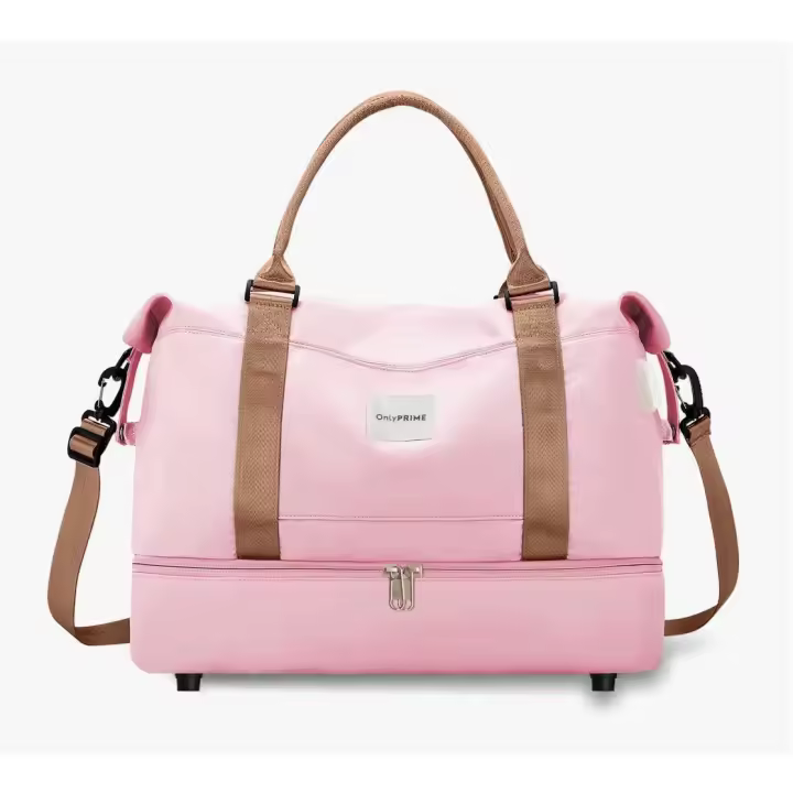 OnlyPRIME® Mochila Viaje Cabina Avión 40x20x25 cm - Bolsa de Viaje Plegable , Compartimento para Zapatos y Bolsillo Húmedo - 1