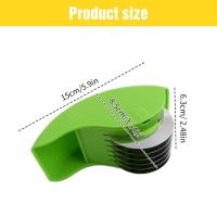 Cortador De Hierbas Parsley Chopper Manual Con 6 Cuchillas De Acero Inoxidable Desmontables Herramienta De Molienda De Verduras Y Ajo - details 2