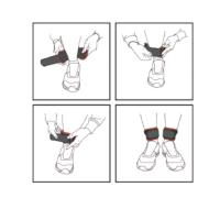 Pesas Para Tobillos y Muñecas de 1 a 4 Kilos , Lastres Doble Correa Ajustables, Fitness, Ejercicio, Gym, Pesas , Gimnasio, Tobillera, Muñequera - details 1