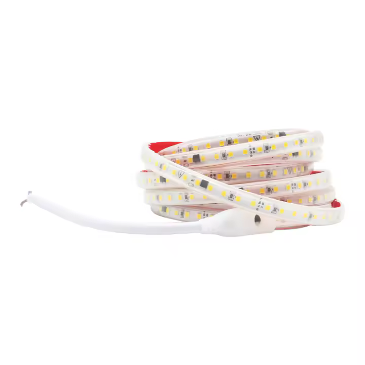Tira De Luz LED SMD 2835 Impermeable 120LEDs/m 1M 2M 3M 4M 5M 10M 15M 20M Blanco Cálido Flexible Iluminación De Habitaciones - 1