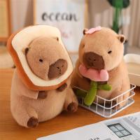 Muñeco De Peluche Capybara Lindo Suave Para Decoración De Habitación Regalo De Cumpleaños Para Niños Material De Poliéster - details 1