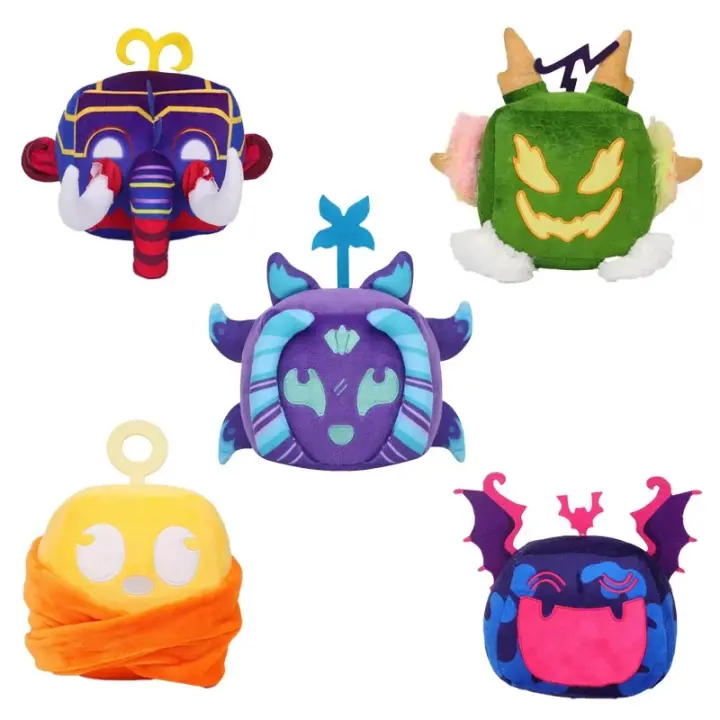 Nuevos Juguetes De Peluche Para Niños Blox Fruits Frutas Hot Game Almohada De Animal Suave Decoración Para Habitación De Niños Regalo De Cumpleaños - 1