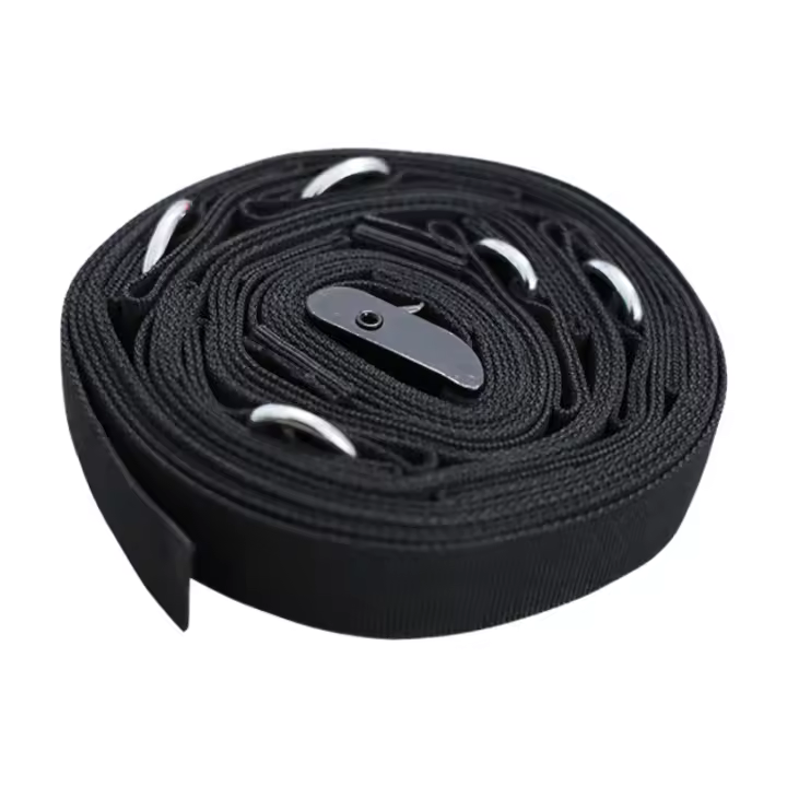 Cinta De Entrenamiento De Suspensión Portátil De 5.1 Metros Con Múltiples Puntos De Anclaje Para Puerta Multiusos Para Fitness Y Ejercicios De Resistencia - 1