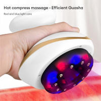 Masajeador EMS Eléctrico De Cuerpo Con Ventosa Y Guasha Calentamiento IR Quemagrasa Y Adelgazante Pantalla LCD Para Relajación Corporal - details 1