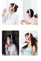 Dispositivo de estiramiento Facial en V, cinturón de estiramiento de línea en V, terapia de luz LED con fotones rojos y azules, masajeador Facial EMS, máquina adelgazante para el cuidado Facial,mejora la elasticidad de la piel,Envío rápido - details 9