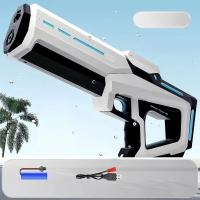 Pistola De Agua Eléctrica Para Niños Juego De Playa Al Aire Libre Automática Absorbe Agua Regador De Spraying Para Niños Regalo - details 7