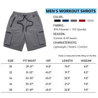 Shorts Deportivos De Verano Para Hombre Con Cinta Ajustable Y Estirable Pantalones De Playa Casual Para Correr Y Ejercitarse Talla Estándar Material Poliéster Y Spandex - details 0