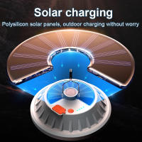 Linterna Portátil LED De 1200LM Más Potente Para Camping Recargable Solar Con Gancho Impermeable Lámpara De Emergencia Ahorradora De Energía Con Luz LED Fuente De Alimentación De Batería Recargable Material ABS - details 11