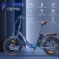 Bicicleta eléctrica Fafrees F20 Pro Neumático grueso de 20 * 3,0 pulgadas Motor sin escobillas de 250 W Velocidad máxima de 25 km / h Engranajes de 7 velocidades con batería de litio extraíble de 36 V 18 AH Alcance máximo de 150 km- Gris - details 15
