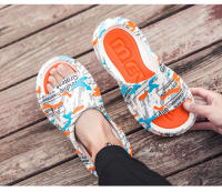 Zapatillas De Verano Para Hombre Y Mujer Con Diseño Gráfico Grueso Y Plataforma Para Parejas Zapatos De Casa Transpirables Y Cómodos Para Uso Interior - details 13