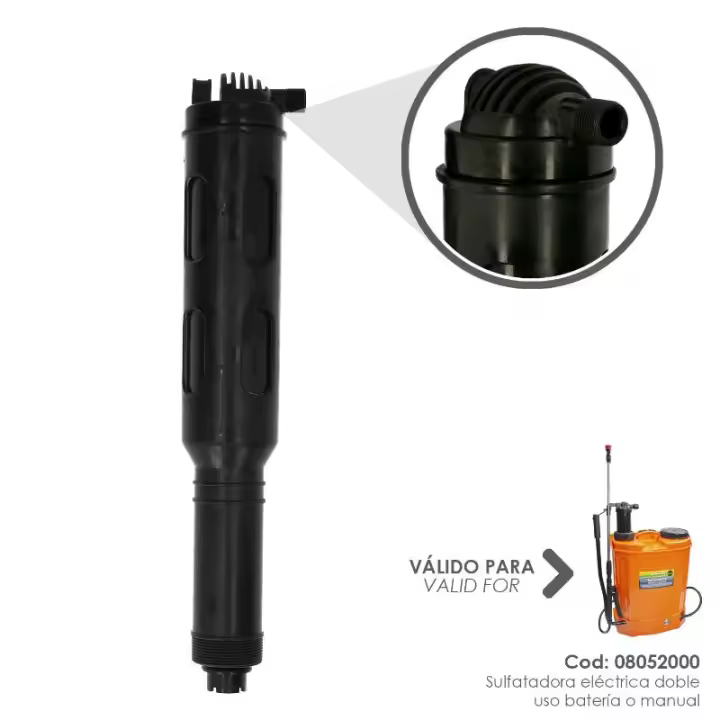 Bomba para sulfatadora 08052000 sulfatadora electrica a bateria 12 v / 8 amperios - 1
