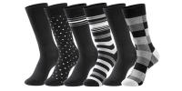 6 Pares De Calcetines De Negocios Para Hombre De Algodón De Alta Calidad Diseño De Moda Talla Grande Calcetines Deportivos Suaves Y Comprimidos - details 0