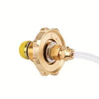 Adaptador De Recarga De Estufa De Gas Para Camping Exterior Propano LPG Con Conector De Tanque Plano Accesorio Metálico Para 3-5 Usarios - details 3