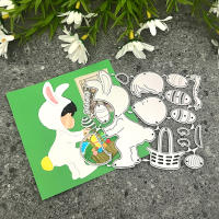 Cortadores De Metal Para Decoración De Pascua Conejos Conejitos Y Huevo Múltiples Uso En Scrapbooking Álbumes De Fotos Y Cartas DIY - details 33