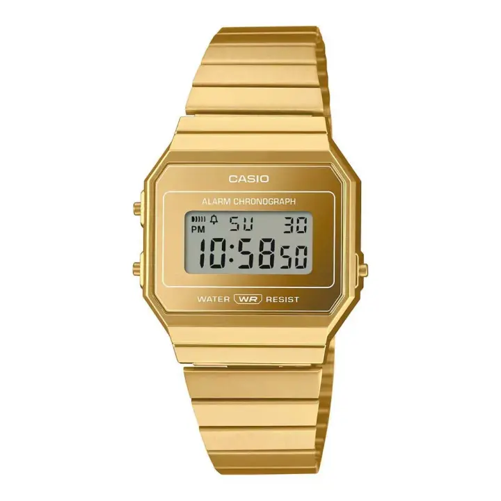 Casio Reloj A700wevg-9aef Dorado Unisex - 1