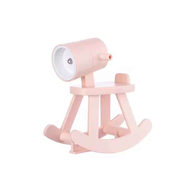 Bonita lámpara de noche LED pequeña para escritorio, soporte para teléfono con forma de poni para dormitorio, habitación y decoración de habitación - 1