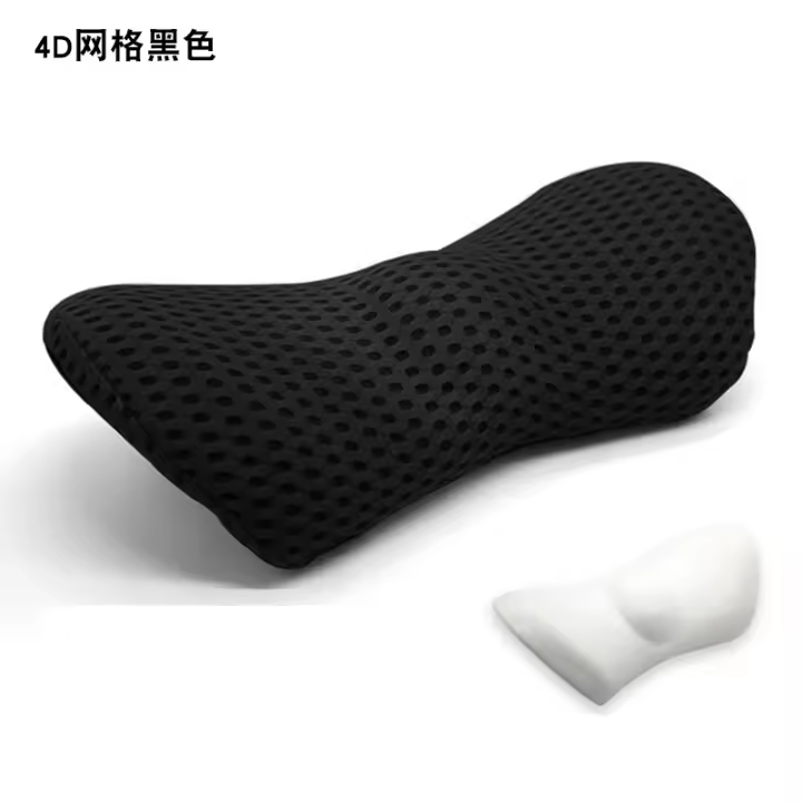 Cojín de Almohada de Espalda para Asiento de Coche Lujo de Cotton Memory Breathable Cojín de Soporte para Cuello/Cintura para Cama Sofá Oficina Sleep Goods - 1