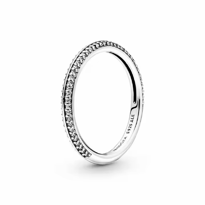 Anillo Pandora Me Pavé Plata - 1
