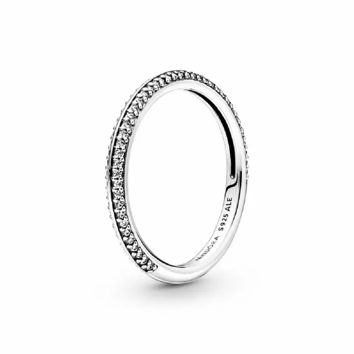 Anillo Pandora Me Pavé Plata - 1