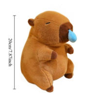 Peluche Capybara Grande Extendible 1-3pcs Juguete Divertido De Peluche Capibara Regalo De Cumpleaños Decoración Para El Hogar Animal De Peluche Kawaii - details 1
