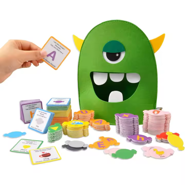 Juego De Reconocimiento De Letras Montessori Y Aprendizaje Emocional Para Niños Edad 3+ Juguetes Educativos Para Expresar Emociones - 1