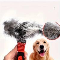 Cepillo De Belleza Para Perros De Dos Filas Avanzado Apto Para Razas Grandes De Perros Acero Inoxidable - details 5