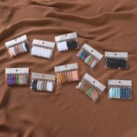 Conjunto De 8 Broches De Alta Calidad Elegantes Para Bufanda Y Hijab Color Sólido Pin De Seguridad Plástico Y Aleación Tamaño Aproximado De 4cm - details 7