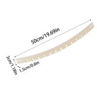 2pcs Barra De Espalda Para Hamaca Desmontable Arco Con 14 Agujeros Soporte De Repuesto Para Porche Patio Jardín Pared Y Camping - details 1