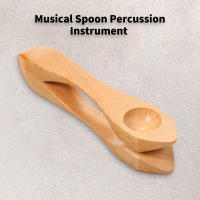 Cuchara Musical De Madera Instrumento De Percusión Folclórica Tradicional Regalo Para Adultos Y Niños Tamaño 212*45*40mm - details 4