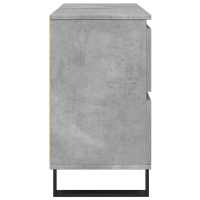 vidaXL Mueble de lavabo madera de ingeniería gris hormigón 80x33x60 cm - details 3